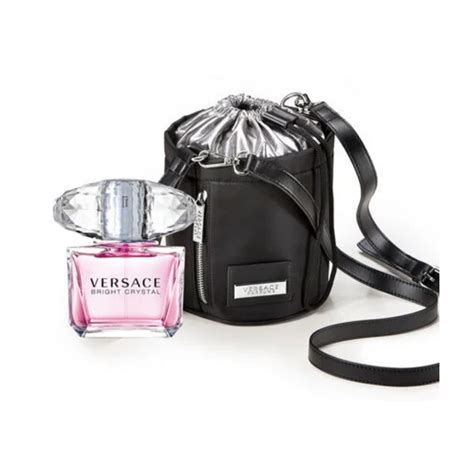 Versace Estuche Bright Crystal EDT + Neceser Negro 